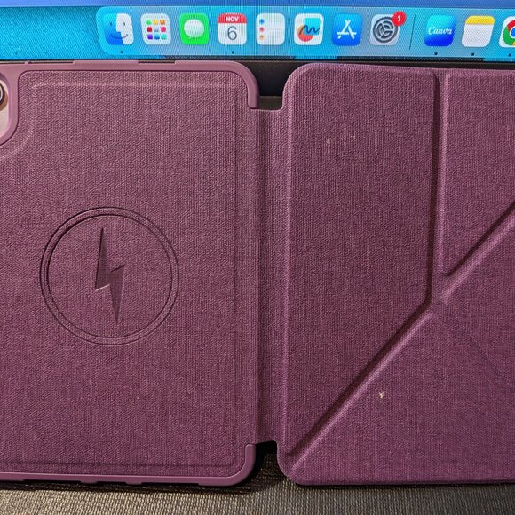 iPad mini 6GEN /256GB (purple) with box + origami case + paperlike and more - Picture 4 of 10